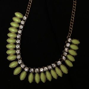 J. Crew Neon Statement Necklace